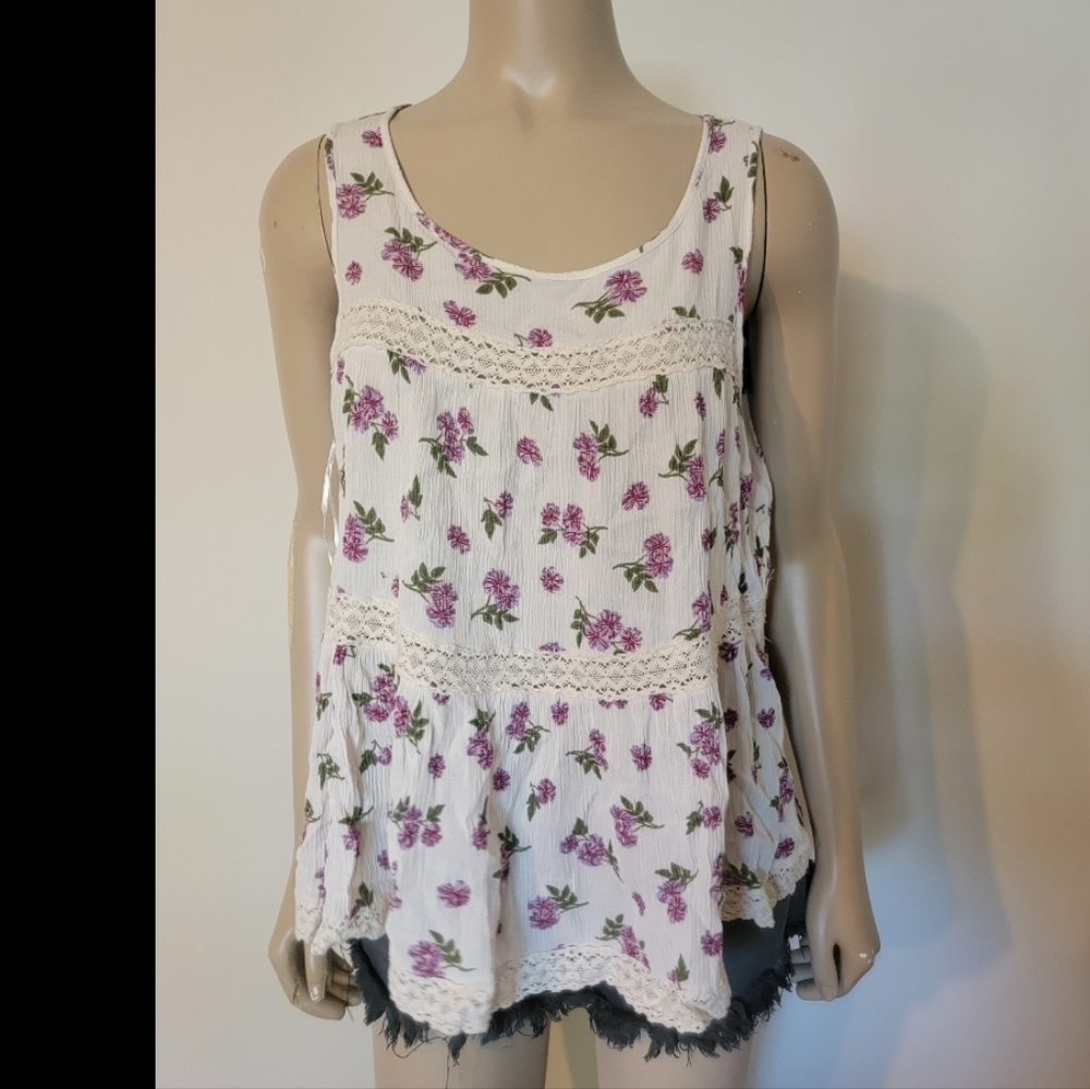 Entro Floral Tank Top